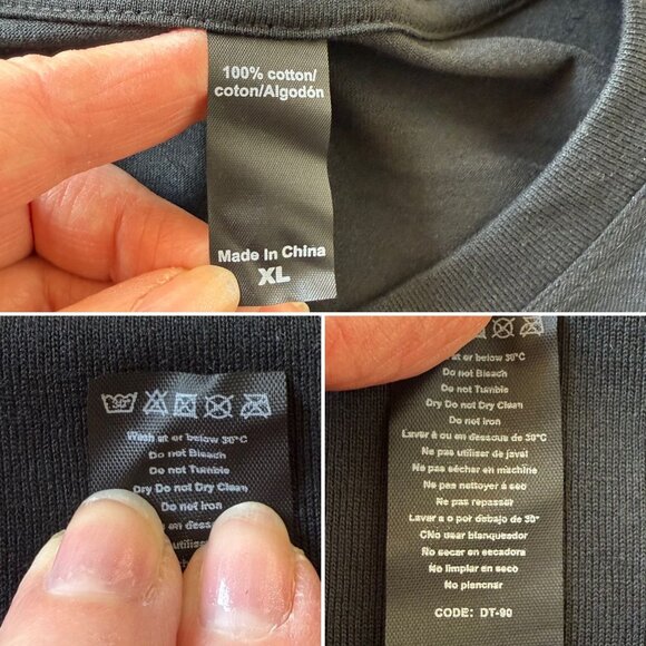 Thanksgiving Turkey T Shirt Size XL Black Cotton Fall Holiday Graphic Top Autumn - Picture 7 of 11